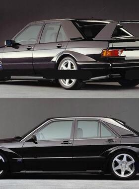 86~95款C级190E W201\E级W124改装AMG EVO款尾翼