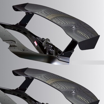 10代15~21款CIVIC TYPE R\思域改装VT款GT尾翼\FK8\FK7赛道版支架