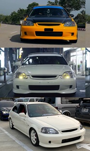 CIVIC TYPE R\EK9改装TR款前唇（后期版）思域