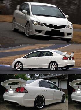 TOPMIX 05~10款思域\思铭改装FD2 TYPE款大包围\前杠\后杠