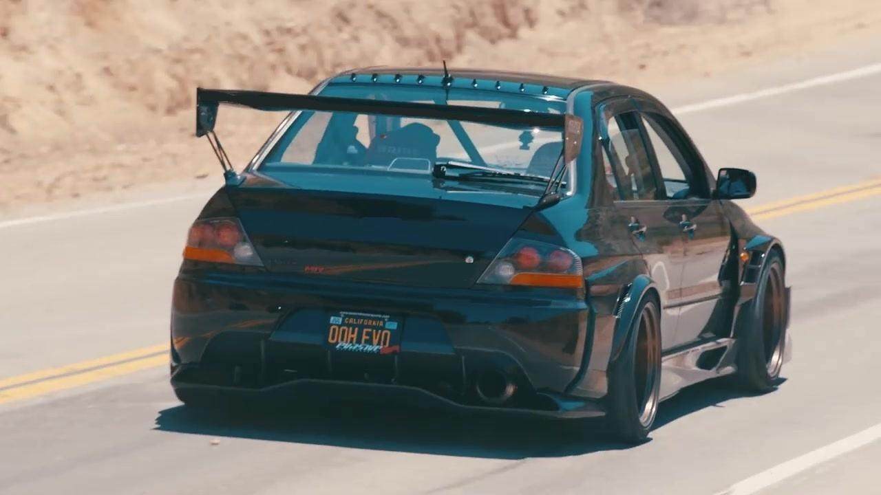 7~9代Lancer Evolution\EVO改装VT斜角款GT尾翼（单层版）