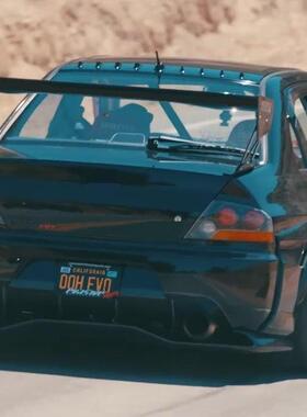 7~9代Lancer Evolution\EVO改装VT斜角款GT尾翼（单层版）
