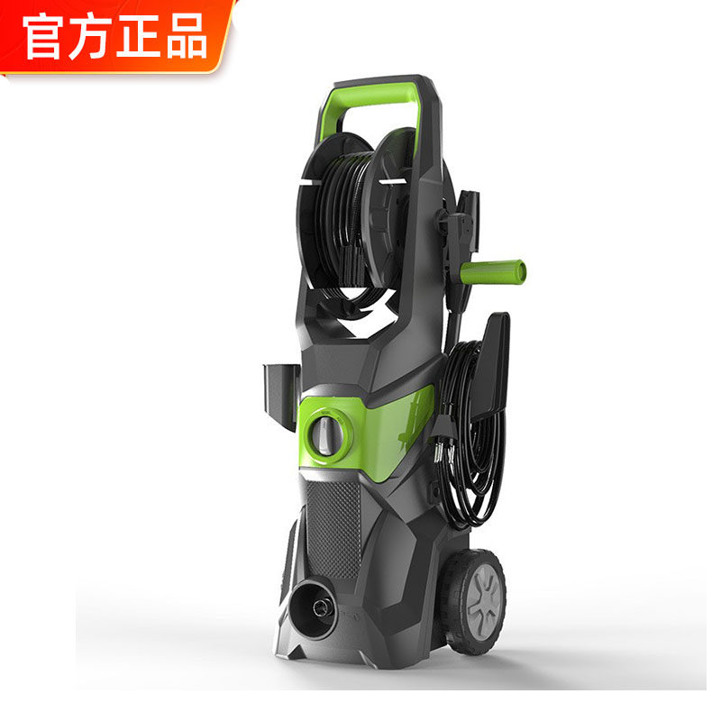 美规110v立式洗车器家用电动高压清洗机带轮移动式洗车设备台湾用