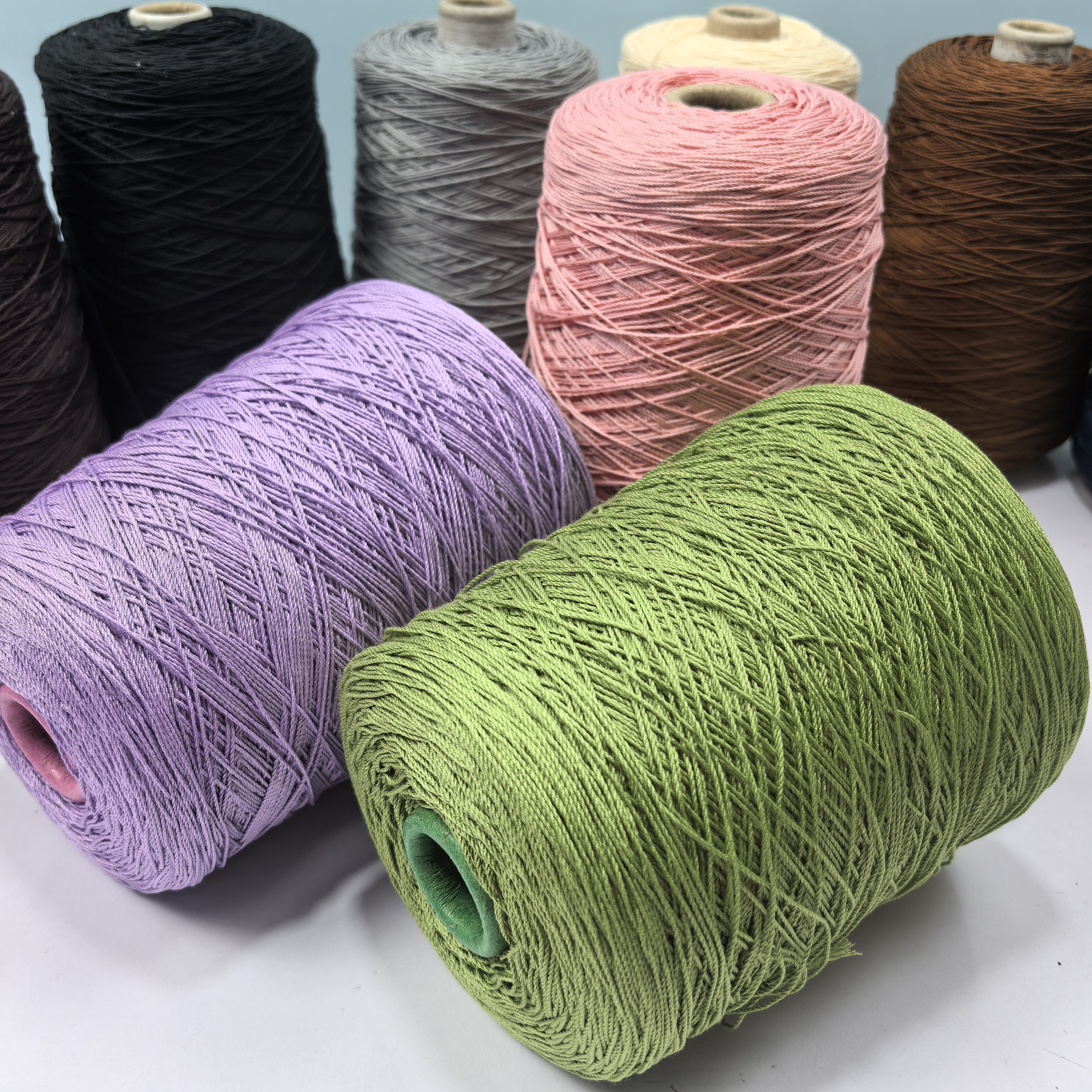 真丝棉强捻5号蕾丝线24/60支