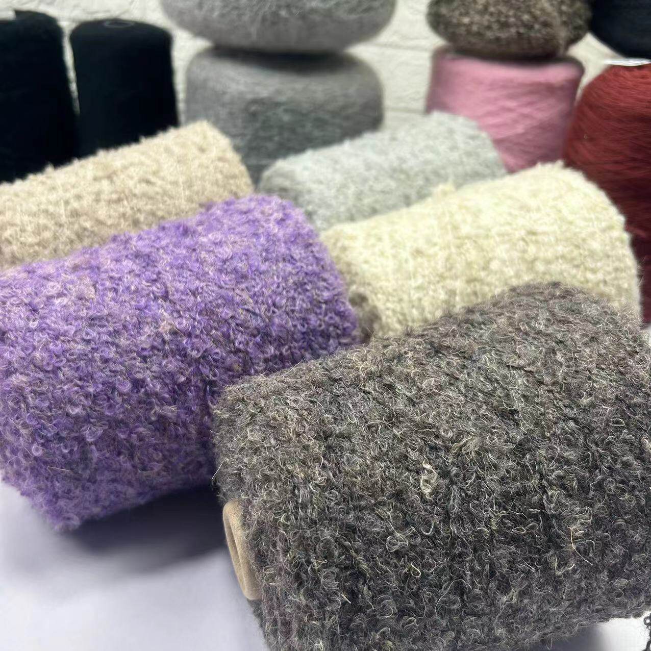 三角牌秘鲁大圈圈羊驼绒高货