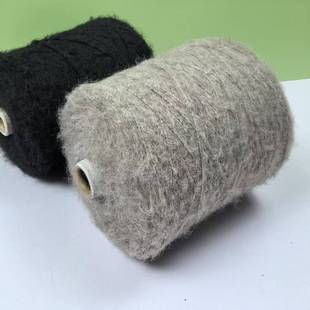 精品拉毛羊绒线 1/4支 柔软贴身手编秋冬保暖搭配披肩不扎 不掉毛