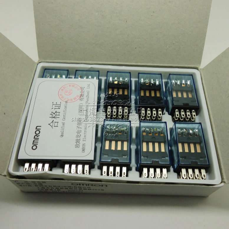 原装欧姆龙OMRON中间继电器MY4N-J正品特价8脚14已停产 不含底座