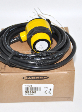 正品美商邦纳 BANNER 超声波传感器T30UUNB液位传感器 料位控制