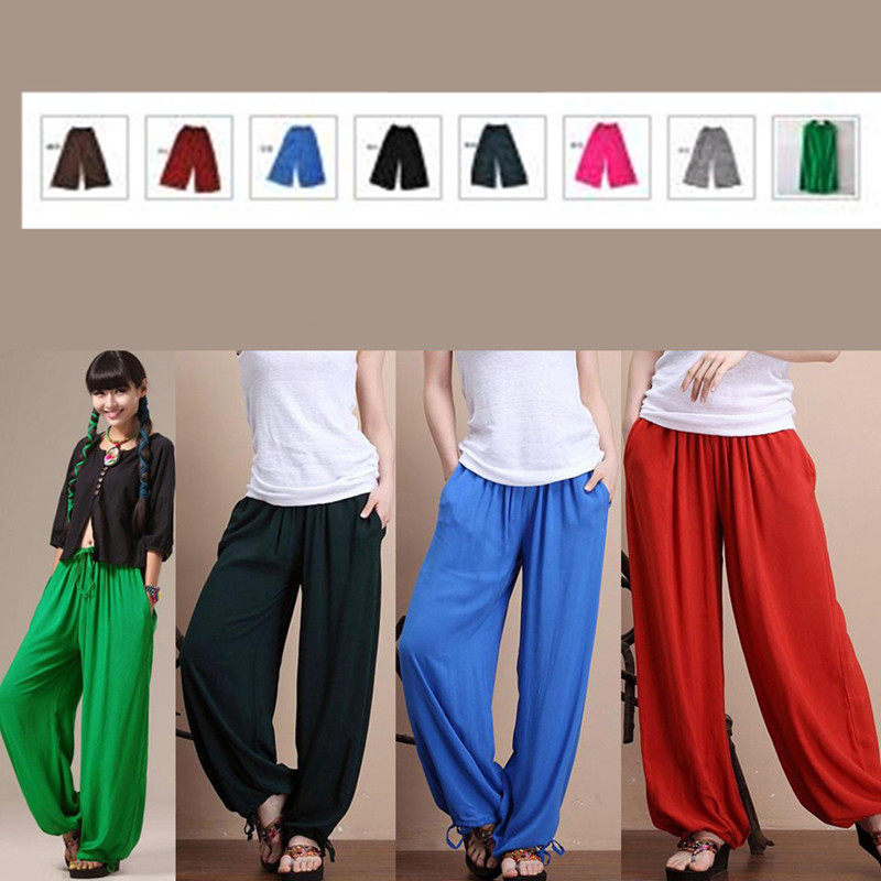 Large men and women Cotton silk Easy lantern Carrot pants yoga Practice Travel? trousers Buddhist mood Meditation Yunnan Ethnic stylein the Women's clothing/Boutique , Pants , Casual pants  category - from Buy2taobao.com to provide professional Taobao agent buy service