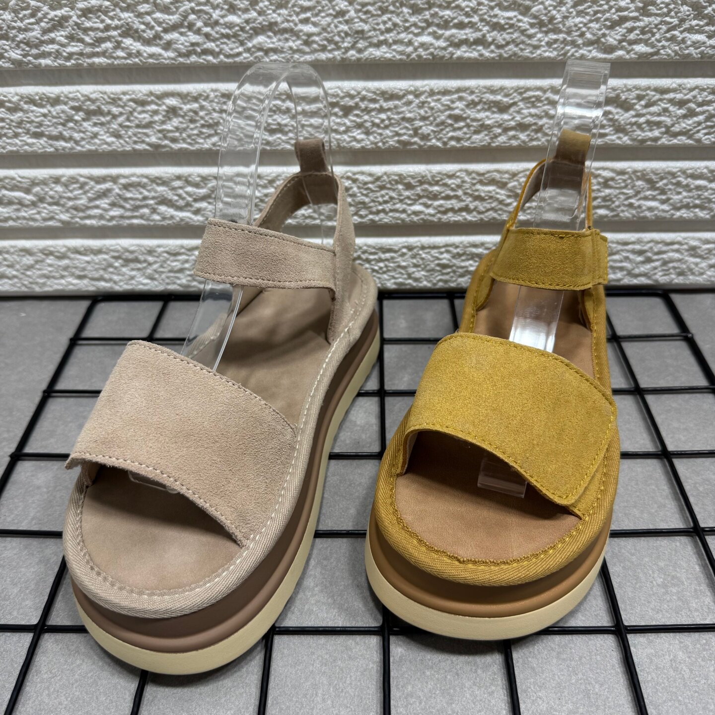 断码处理真皮厚底凉鞋女外穿夏季新款配裙子松糕增高休闲罗马鞋女