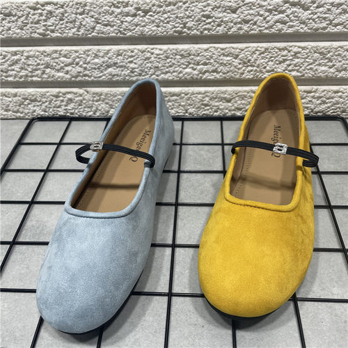 断码处理法式芭蕾单鞋女