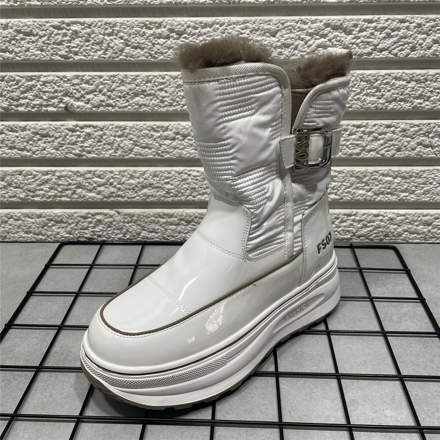 加绒加厚软底34小码保暖棉鞋