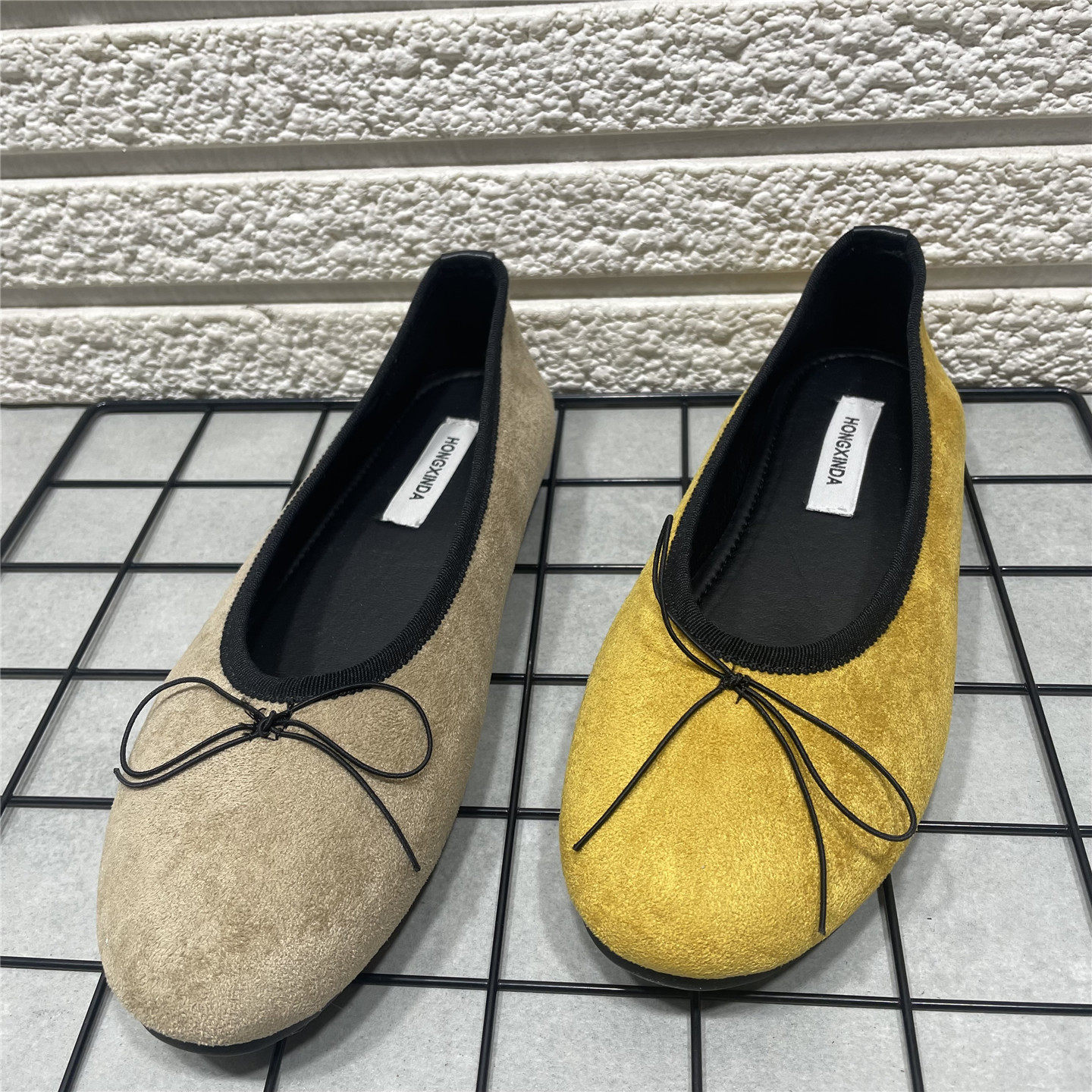 断码处理法式气质奶奶鞋温柔仙女风晚晚鞋复古软底蝴蝶浅口豆豆鞋