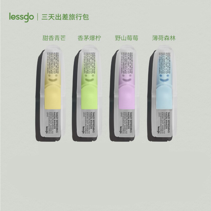 lessgo笑脸鼻吸涂抹清凉油图片