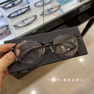 2025新款 镜框中古风小土星猫眼板材透灰色眼镜 高品质西太后同款