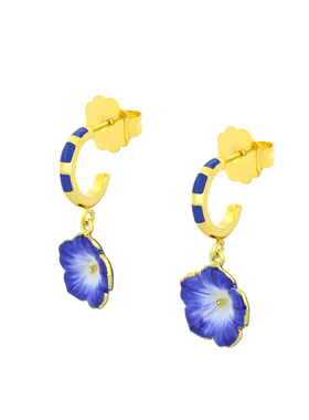 goodafternine泰国四叶草甲虫蝴蝶蜗牛青蛙鸟牵牛花瓢虫蜻蜓耳钉