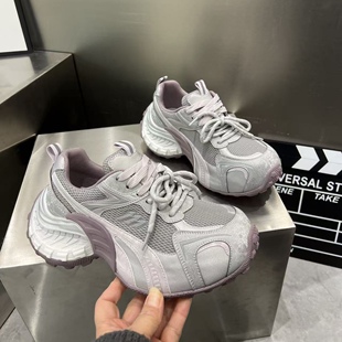 乐萱～实体店同售秀气款老爹鞋2026春新款时尚休闲舒适女鞋