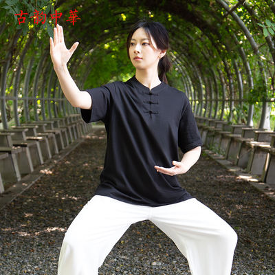 古韵中华纯棉新款太极上衣