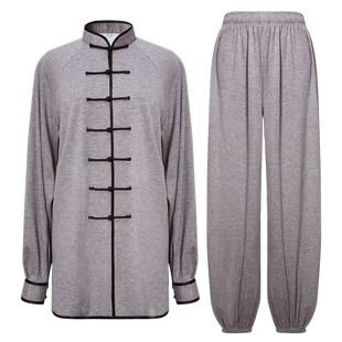 加绒太极服女武功服秋冬新款2025加厚高端品牌八段锦太极拳练功服