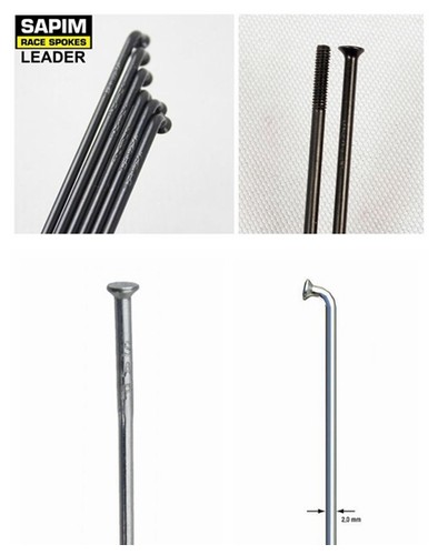 sapimleader2.0等径黑色银辐条