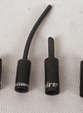 铝合金线管帽 4\5mm 黑色 适合变速线、刹车线管使用