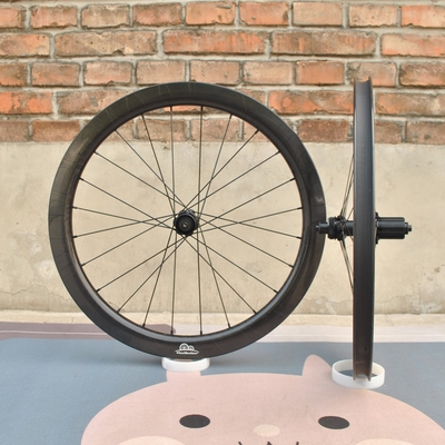 轱辘哥451碟刹碳纤维轮组38框高DT240花鼓协达wing20扁辐条