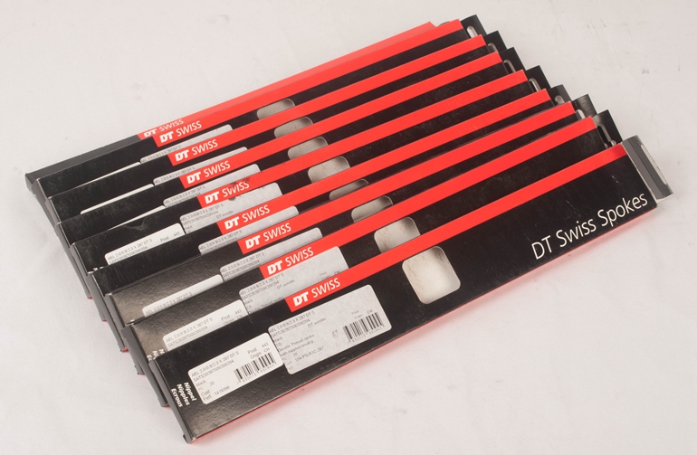 DT aerolite双头螺纹扁辐条2.3*0.9mm打扁 slr、dt修补290-283mm