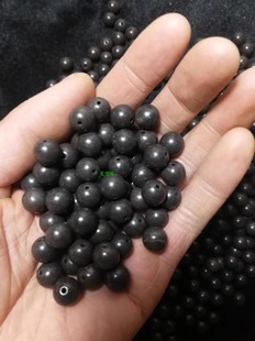 5A泗滨玄黄砭石散珠子DIY手工饰品配件材料串珠砭石手链项链新货