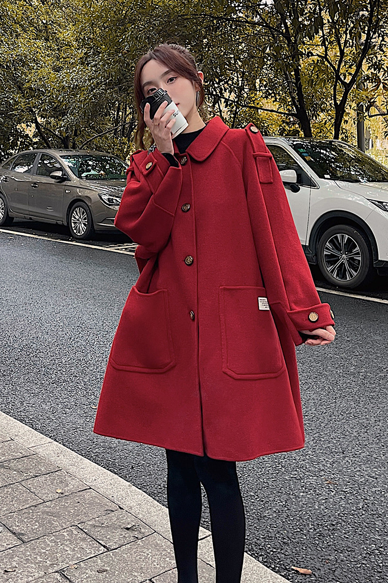 数据好大货已出2022秋装新款毛呢外套女学生风2139P175K248,女装毛呢外套,浙宝296A