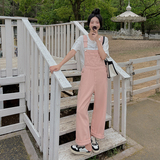 现货新款数据好！2023夏装新款减龄背带裤学生风2220，女装套装/套裙，浙宝296A