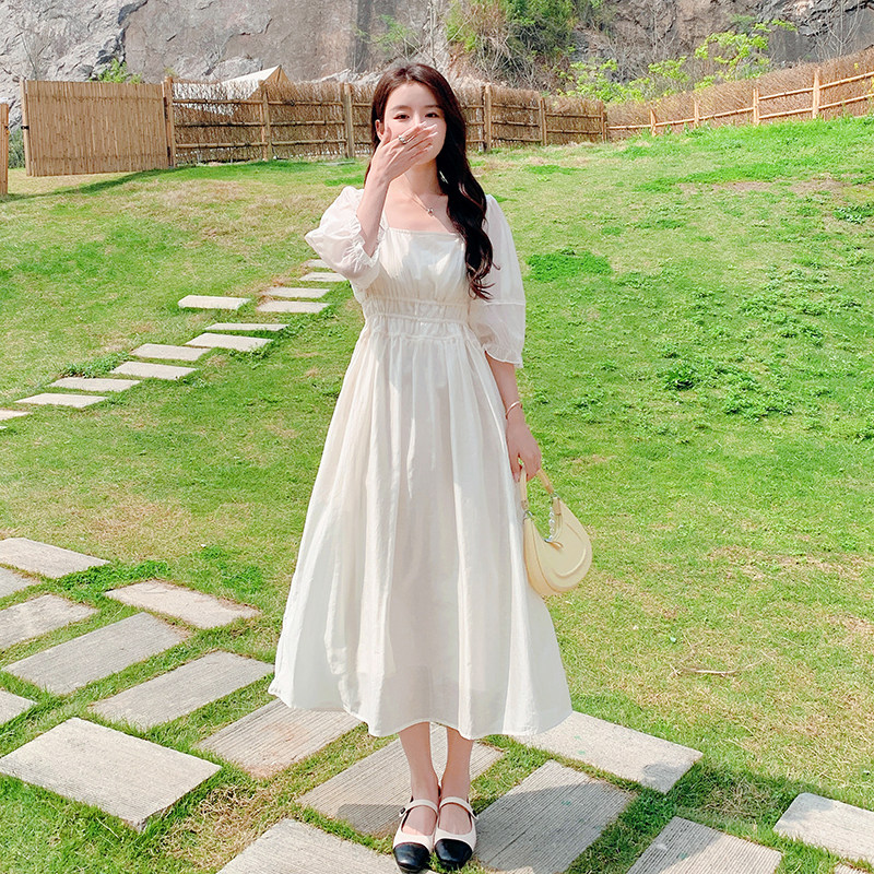 【新款现货】2023年夏装新款法式仙气温柔风连衣裙23818P125K178,女装连衣裙,浙宝296A