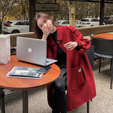 【现货】已出2023秋冬新款毛呢外套女学生风2139P175K248，女装毛呢外套，浙宝296A