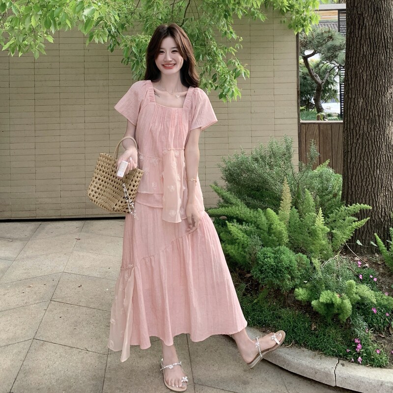 【新款】26夏季绝美粉色气质套装2B130--8167-P160-K268,女装套装/套裙,浙宝296A