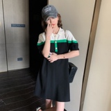 【现货】2023夏装新款连衣裙女polo裙减龄风23809P120K178，女装连衣裙，浙宝296A