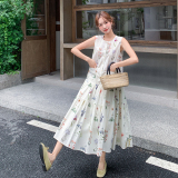 【26新款】夏日通勤印花连衣裙2B130-2602-P145-K248，女装连衣裙，浙宝296A