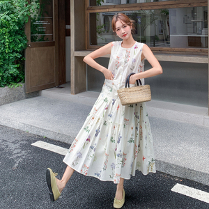 【26新款】夏日通勤印花连衣裙2B130-2602-P145-K248图片