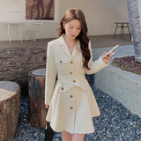 296A现货数据好2023新款女装西装连衣裙23802P145K198，女装连衣裙，浙宝296A