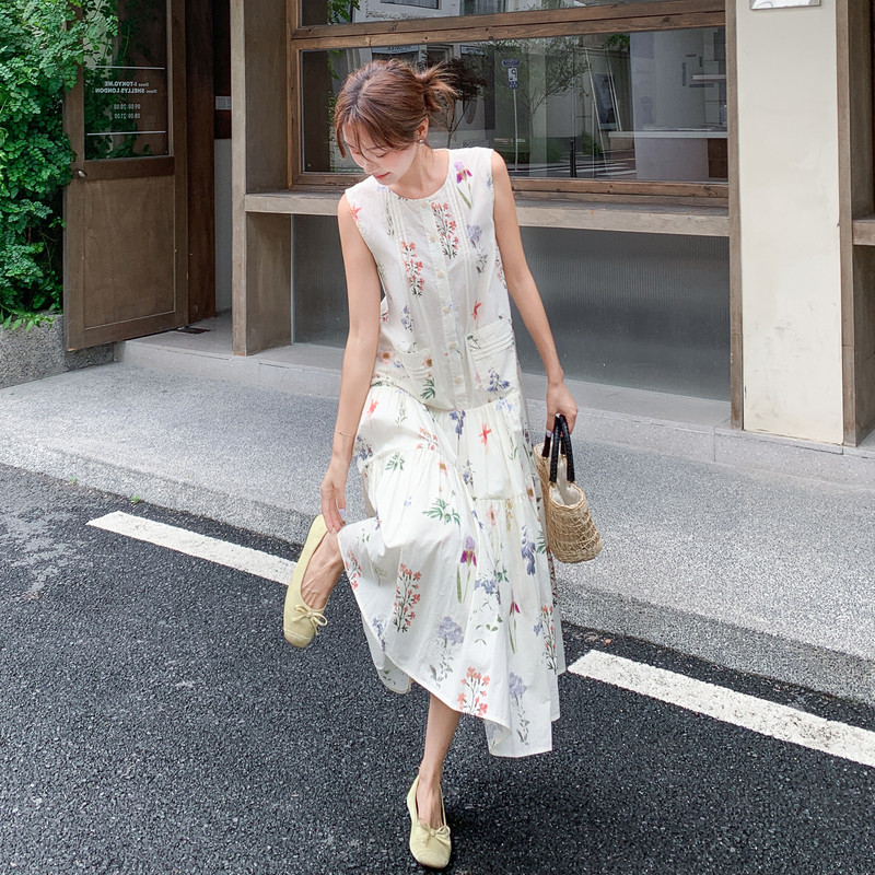 【26新款】夏日通勤印花连衣裙2B130-2602-P145-K248,女装连衣裙,浙宝296A