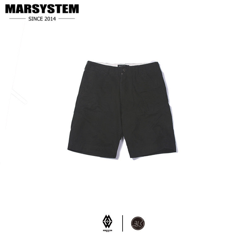 MARSYSTEM B.L.K 流行潮牌夏季BASIC SHORTS KLACK 纯色工装短裤在类目 男装, 休闲裤中 - 来自Buy2taobao.com提供专业的淘宝代购服务