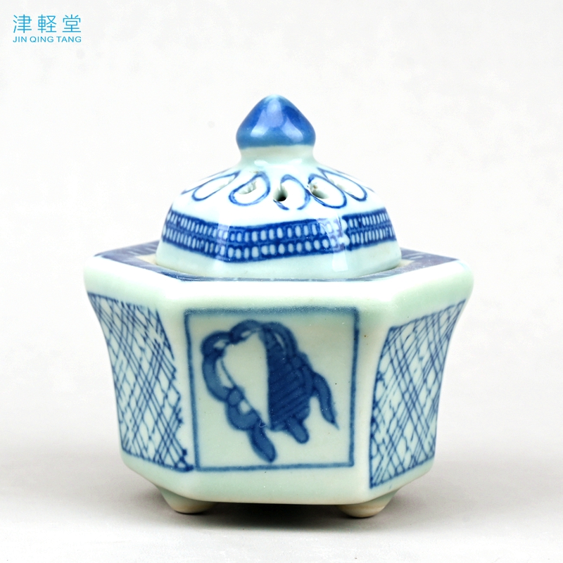 台湾香炉松月堂盘香炉陶瓷