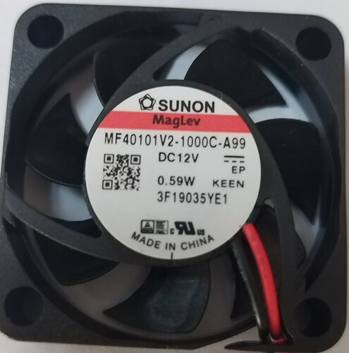 MF40101V2-100C-A99 建准 SUNON 12V 0.59A仪器电源散热小风扇