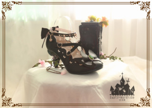 「空衣柜」LOLITA 蝶恋花蝴蝶异形高跟鞋妖精王国精灵之语B品现货