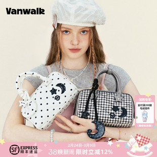 VANWALK Starry小众高级感ins枕头包女生通勤波士顿单肩斜挎包