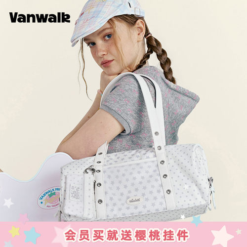 VANWALK/出走日常通勤单肩手提包