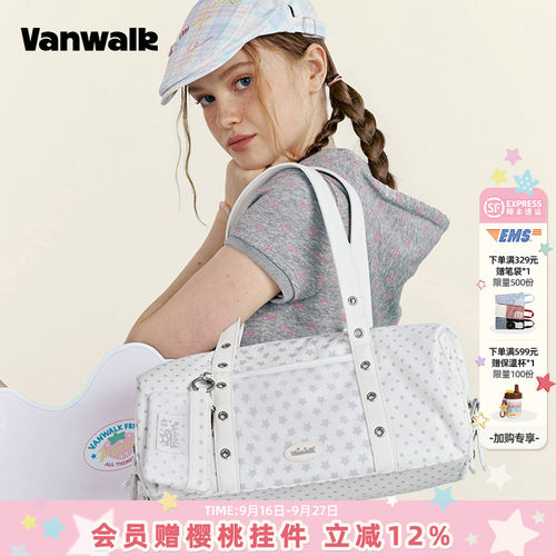 VANWALK/出走日常通勤单肩手提包