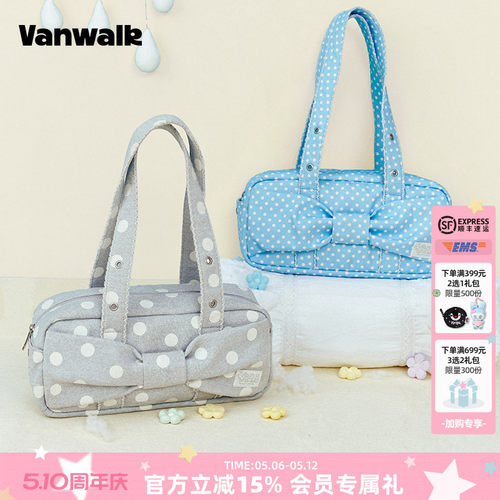 VANWALK/出走高颜值手提单肩包