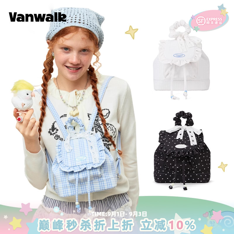 VANWALK/出走少女小型双肩包图片