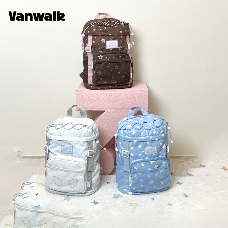 VANWALK/出走短途出游16寸双肩包