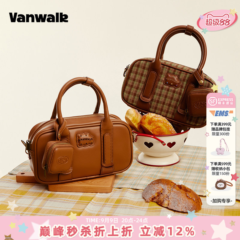 vanwalk/出走秋冬通勤单肩斜挎包										