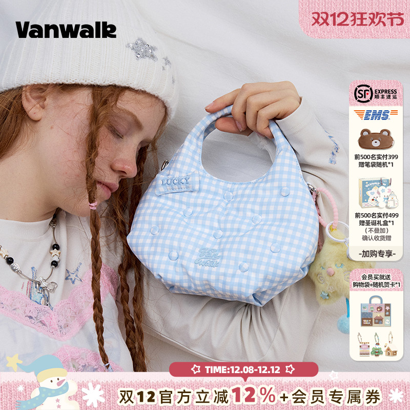 VANWALK/出走逛街休闲单肩斜挎包